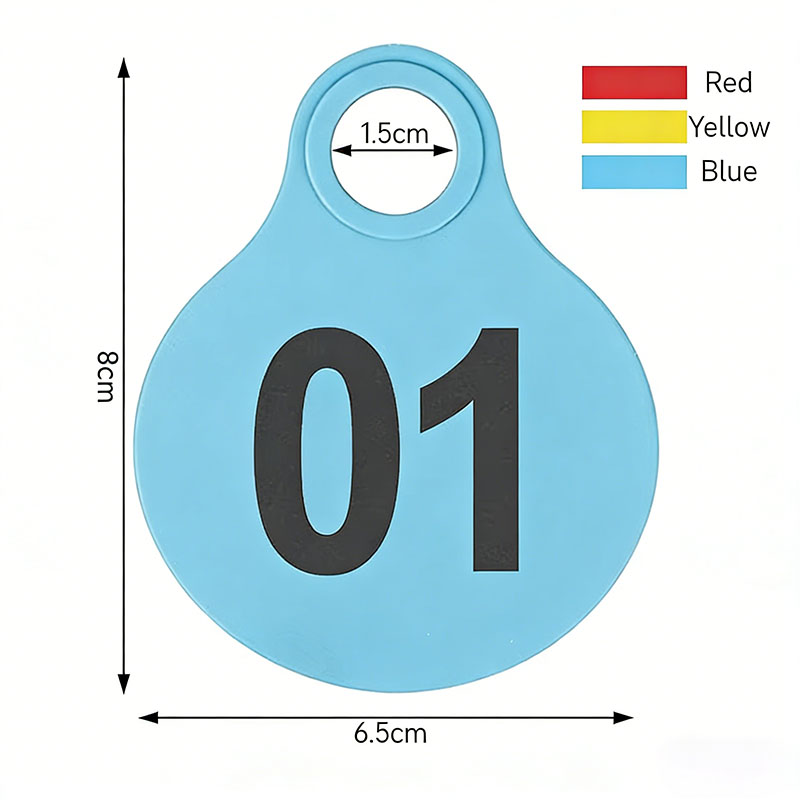 Livestock Ear Tag - 50 szt. Oznaczniki uszne dla zwierząt