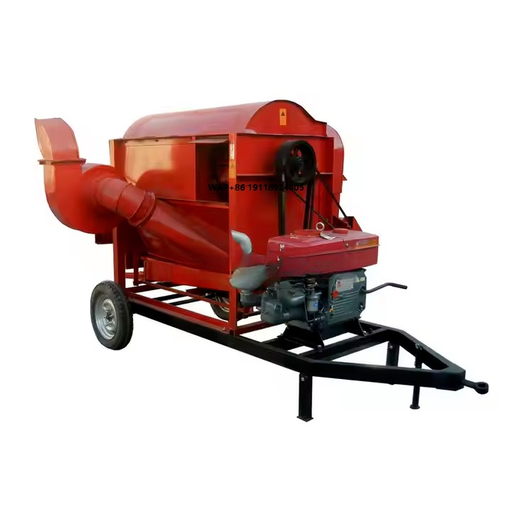 Rice Thresher Machine - Maszyna do młócenia zboża, ryżu i