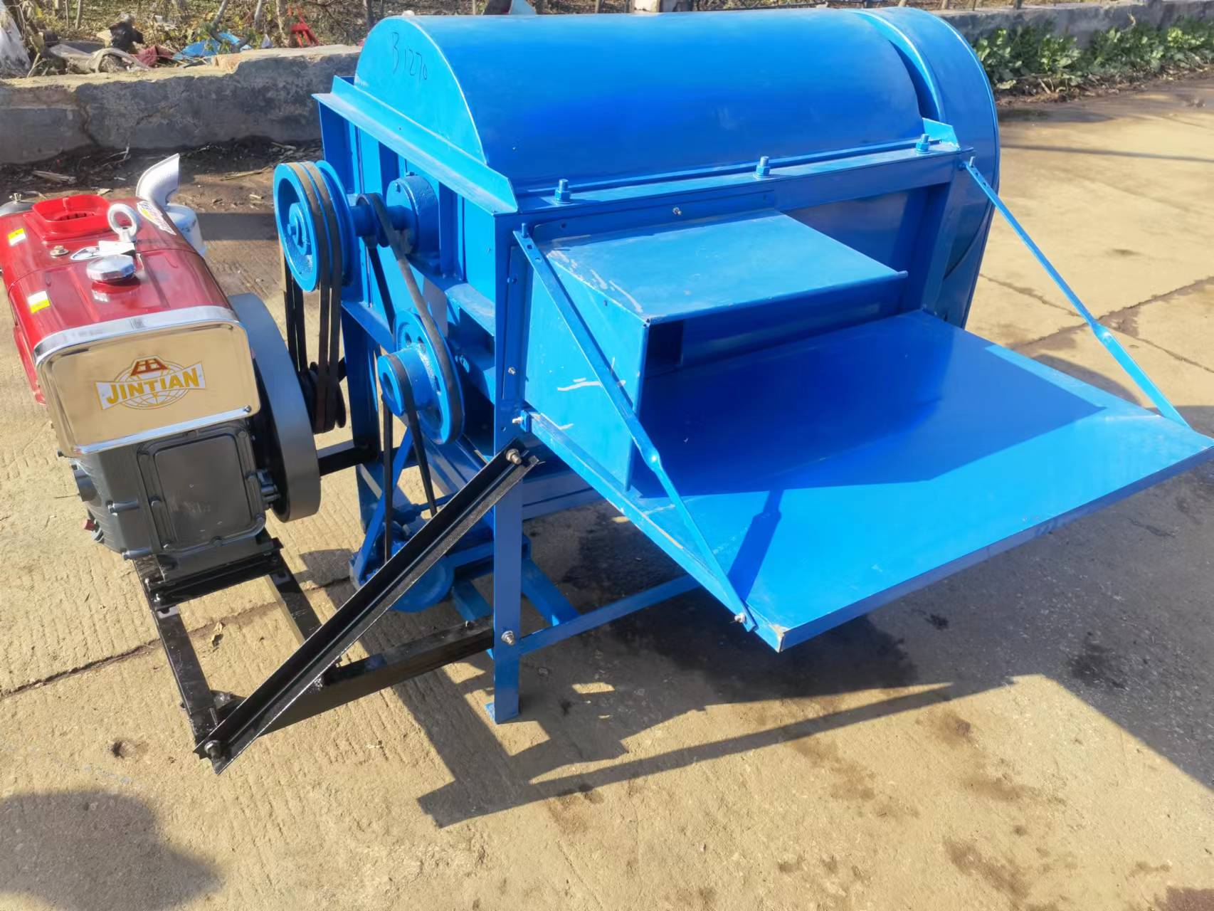 Rice Thresher Machine - Mobilna, wielofunkcyjna młocarnia do ryżu z