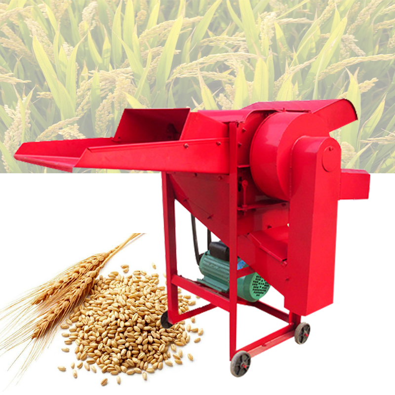 Rice Thresher Machine - Maszyna do zbioru ziarna z silnikiem