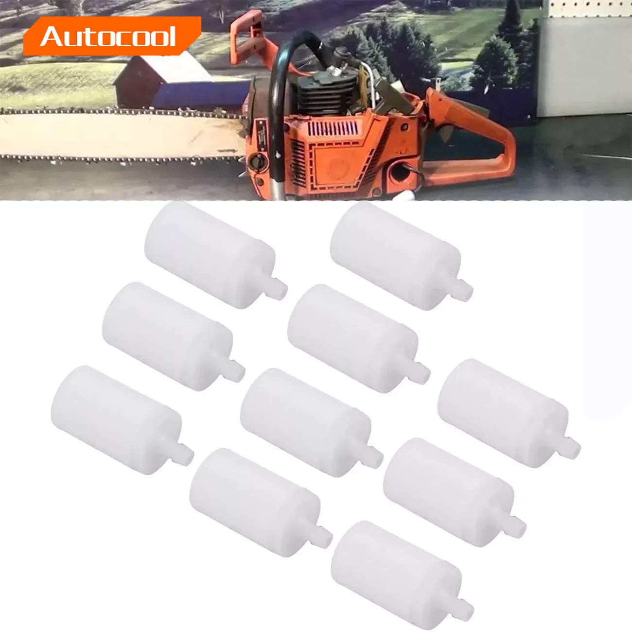 Husqvarna Chainsaw 440 - 10 SZTUK filtrów paliwa do pił