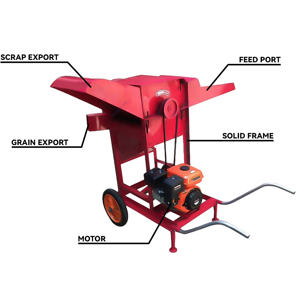 Fabryczna sprzedaż wysokowydaj – Rice Thresher Machine recenzja i cena