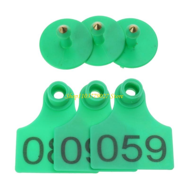 C4DF 001-100 Liczba Tagi plast – Livestock Ear Tag recenzja i cena
