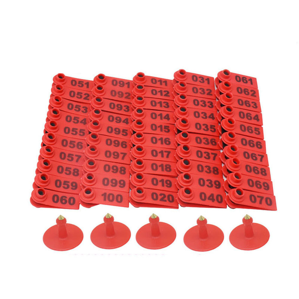 Nr 001-100 Karta kolczyki zwie – Livestock Ear Tag recenzja i cena